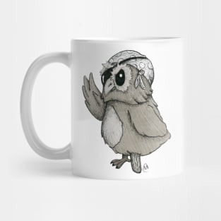 Peg Leg Pirate Owl Mug